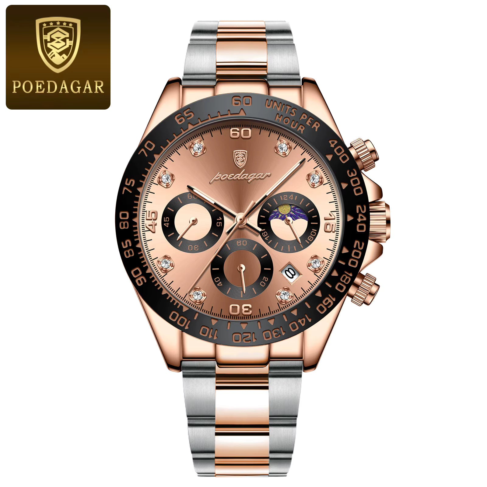 POEDAGAR 629 Luxury Men’s Watch